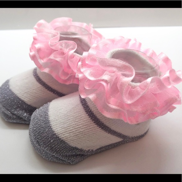 Stepping Stones Socks & Headband with Bow - Picture 2 of 3